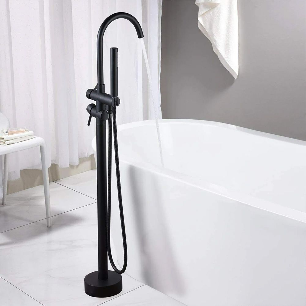 Wannenarmatur Rea Lungo Ortis black 3