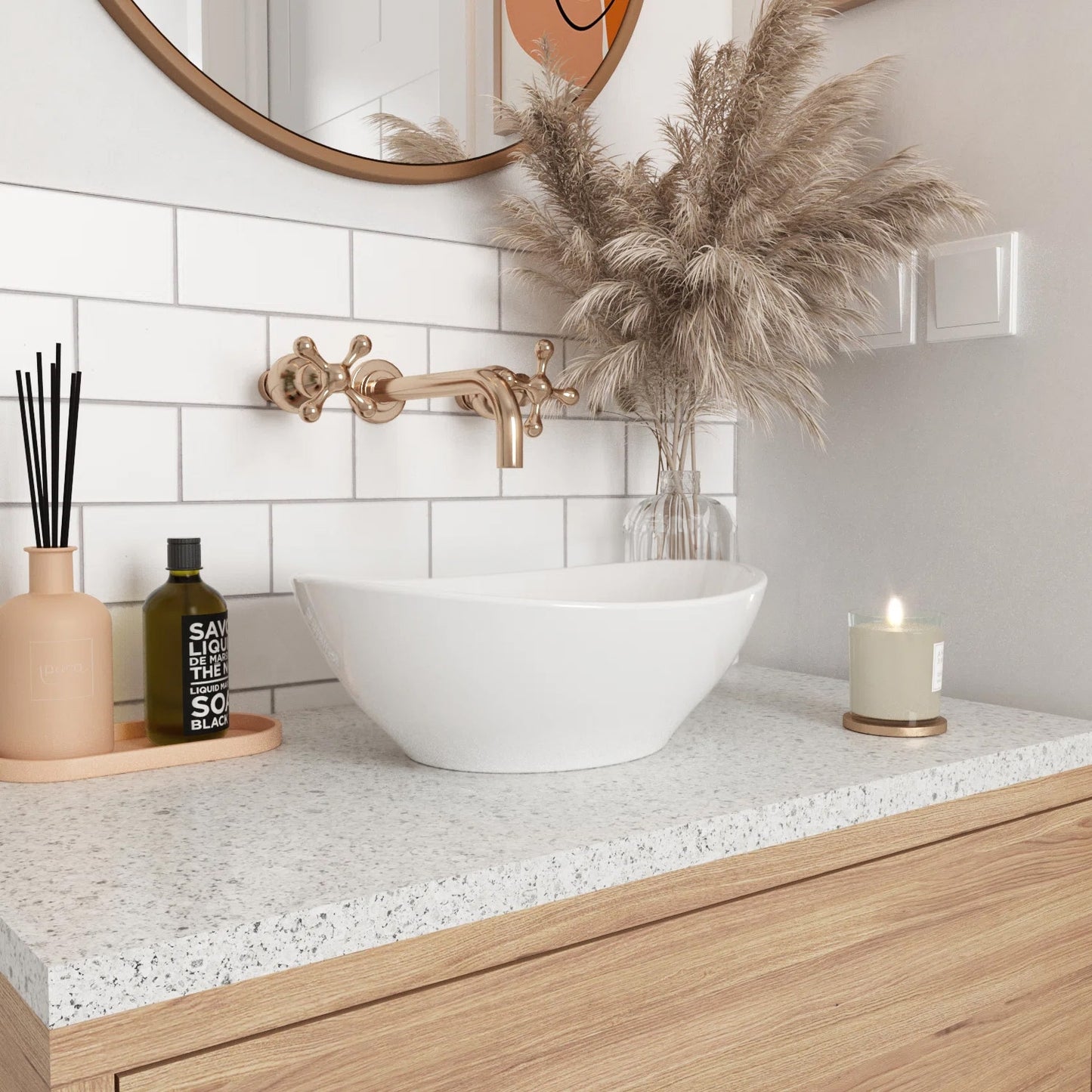 Aufsatzwaschbecken Rea Sofia Mini white 3