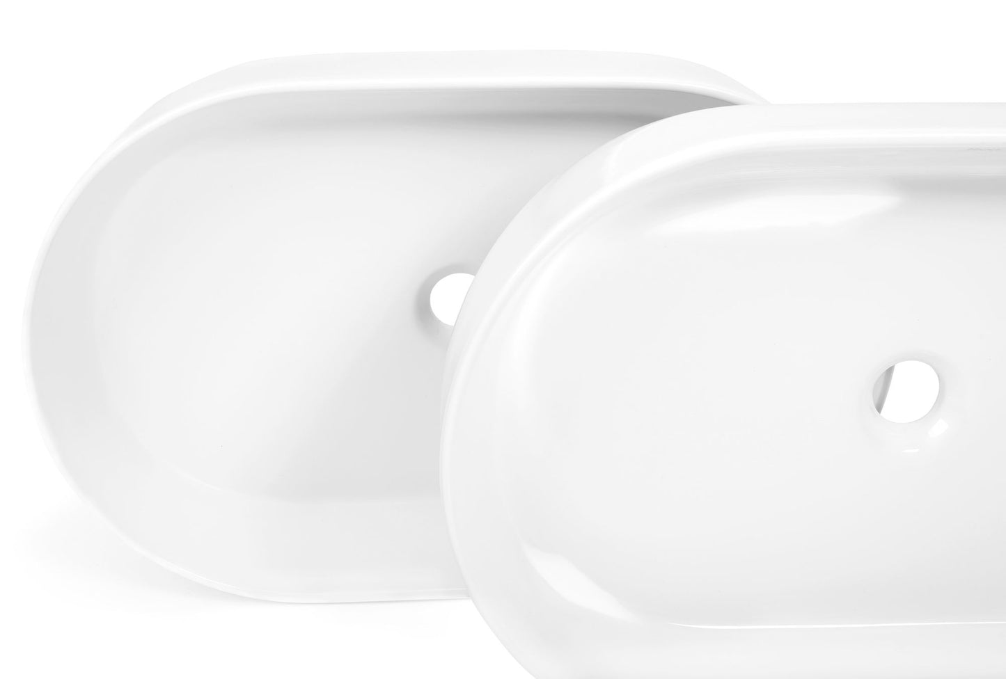 Aufsatzwaschbecken Rea NADIA 60 WHITE MATT 6