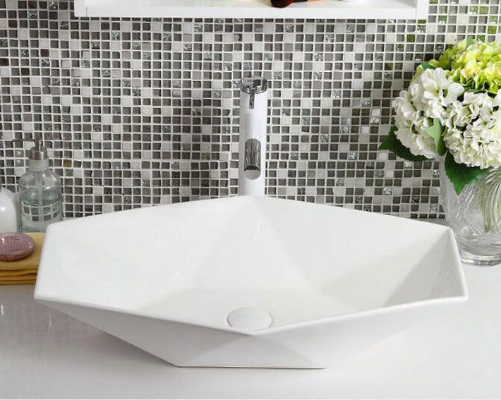 Aufsatzwaschbecken Rea Vegas white 6