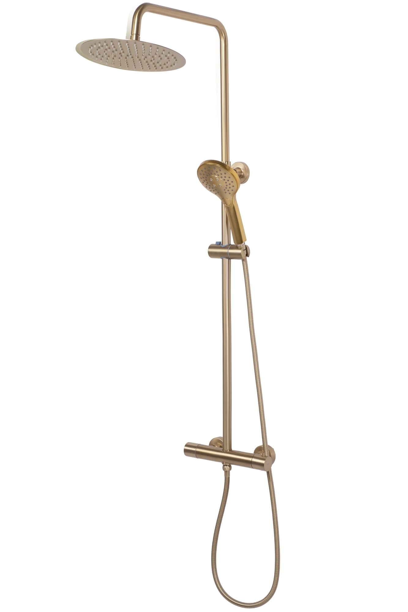 Duschgarnitur mit Thermostat REA VINCENT Gold Brush 5