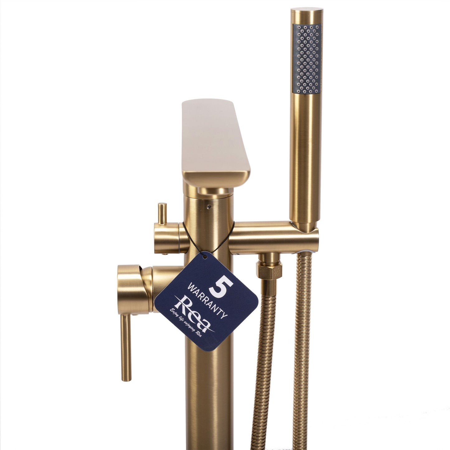 Frei stehende Armatur Rea Flores Gold Brush 3