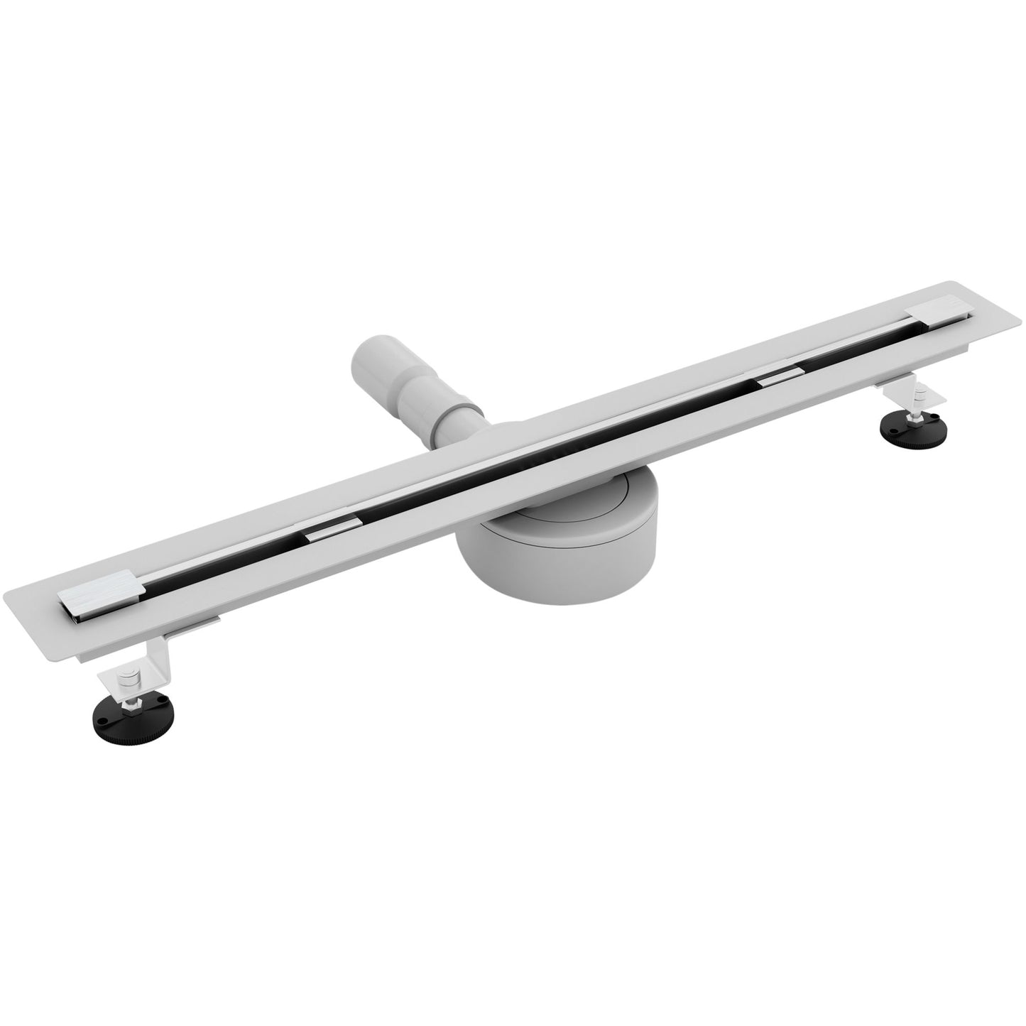 Duschrinne Rea Neo Ultra Slim Pro Nickel Brush INOX 80 6