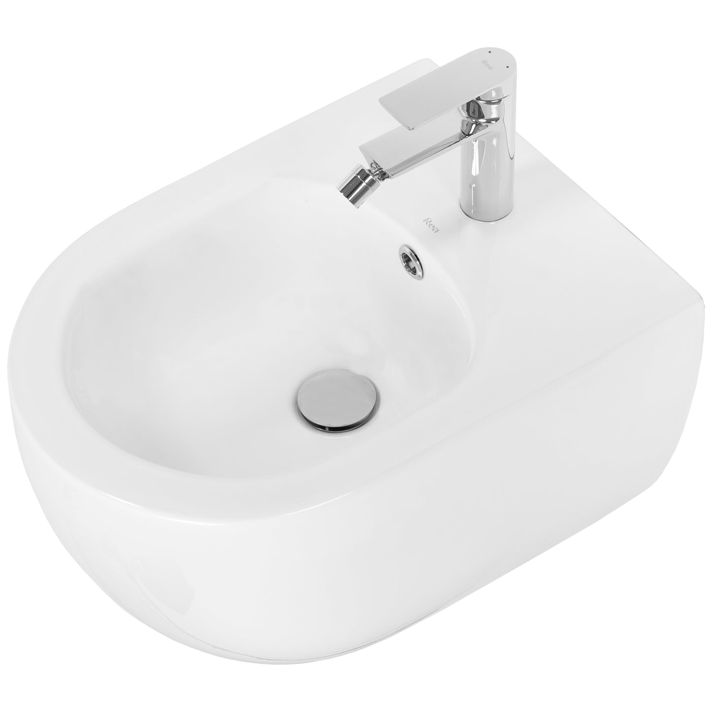Wandhängendes Bidet Rea Olivier White 2