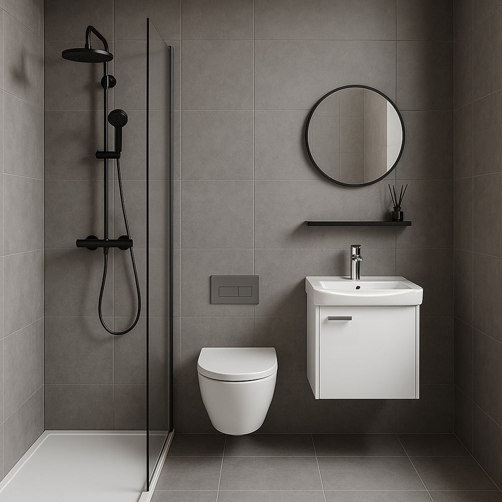 Badezimmermöbel-set Mit Waschbecken Molly 40cm White 2