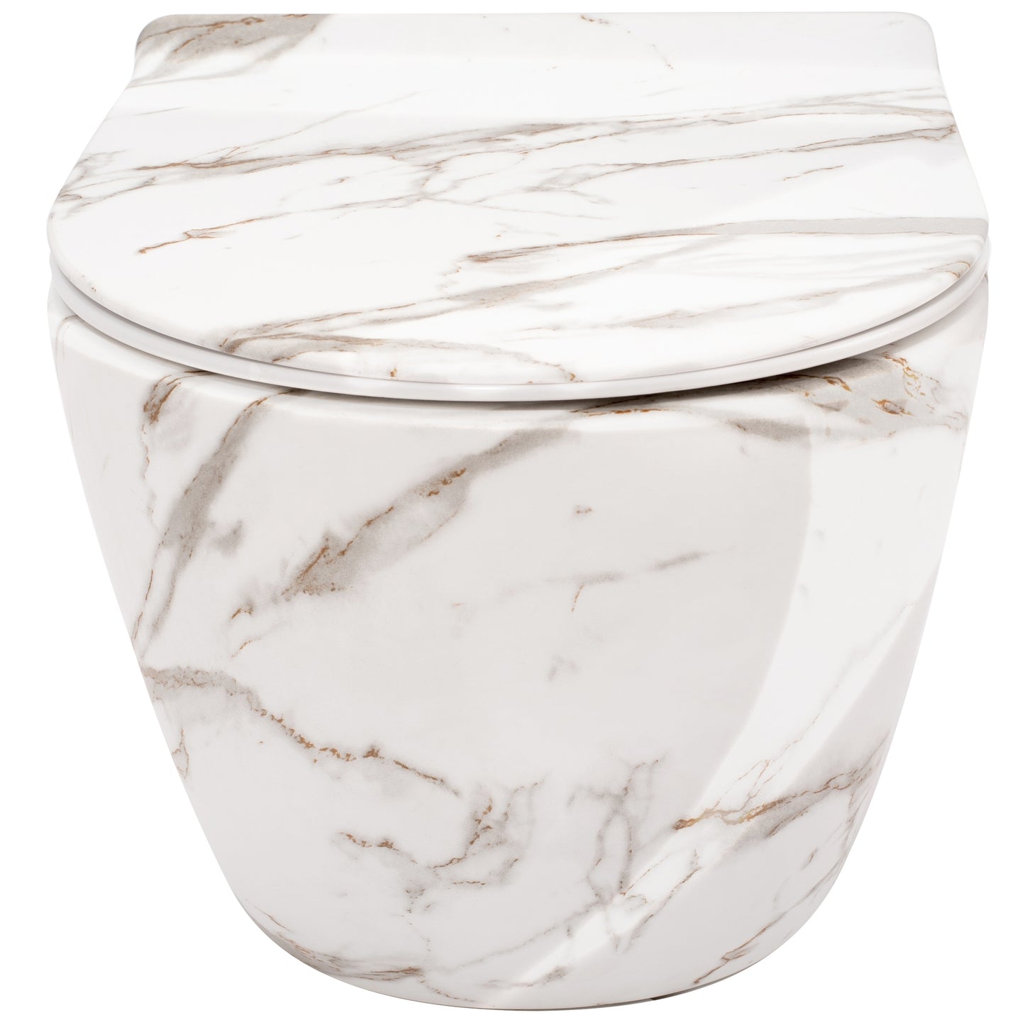 WC Schüssel Randlos Rea Carlos Slim Lava Shiny 2