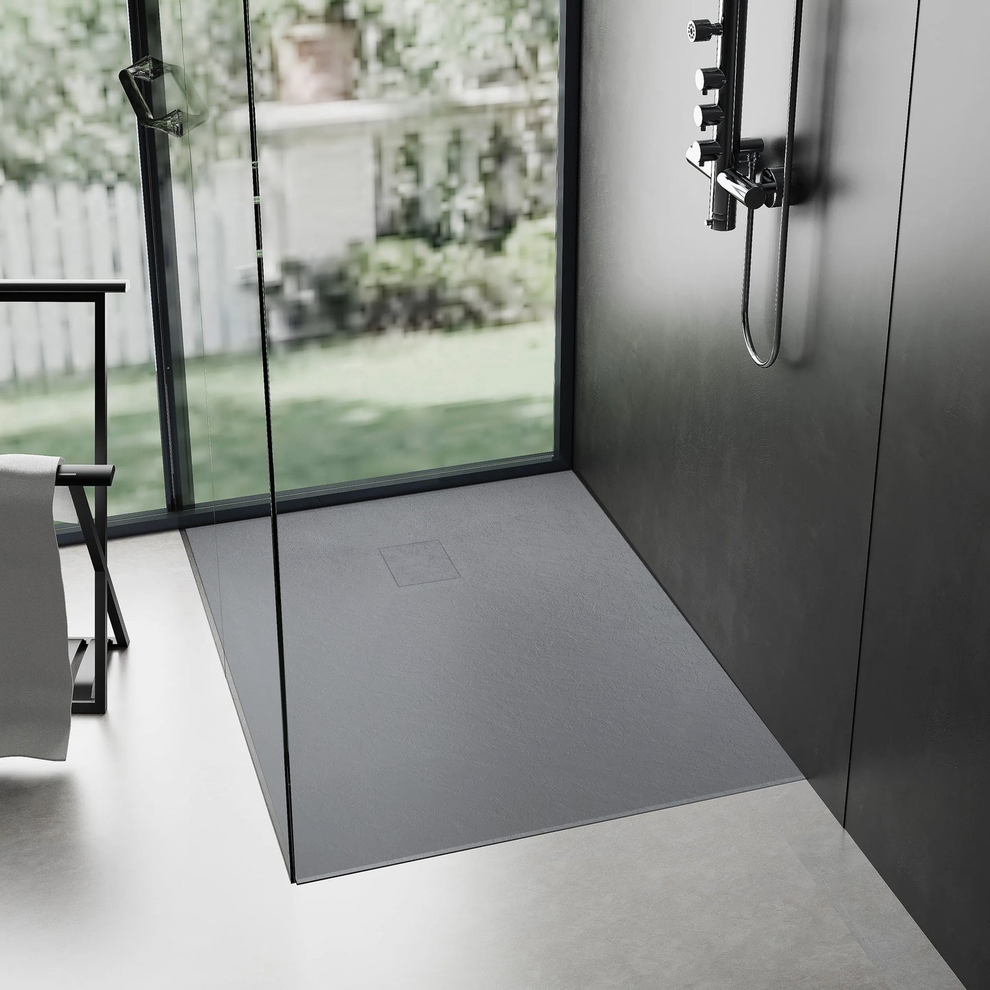 Duschtasse Magnum Grey 100x80 4
