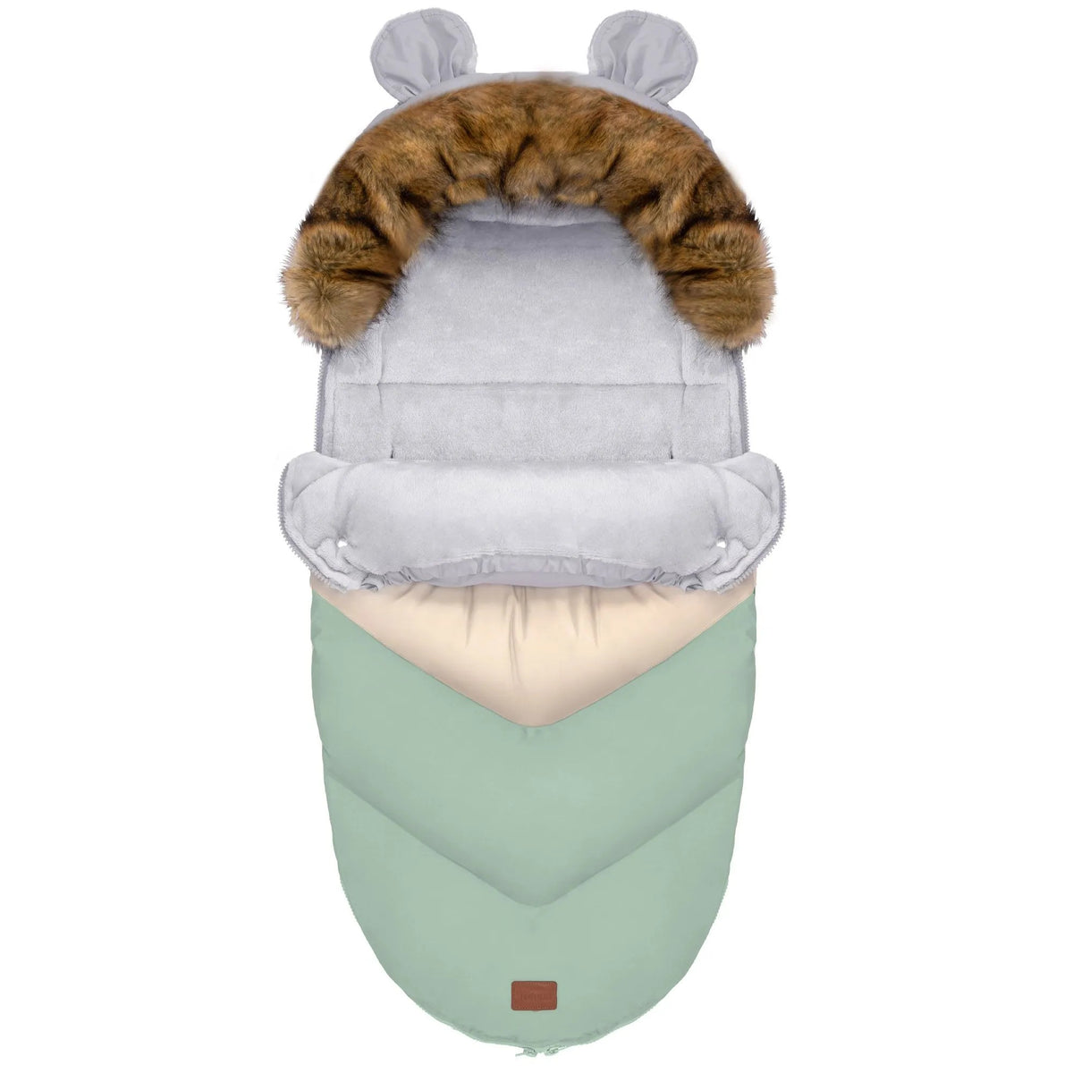Banyfusssack Teddy PRO-V Pastel Green 9