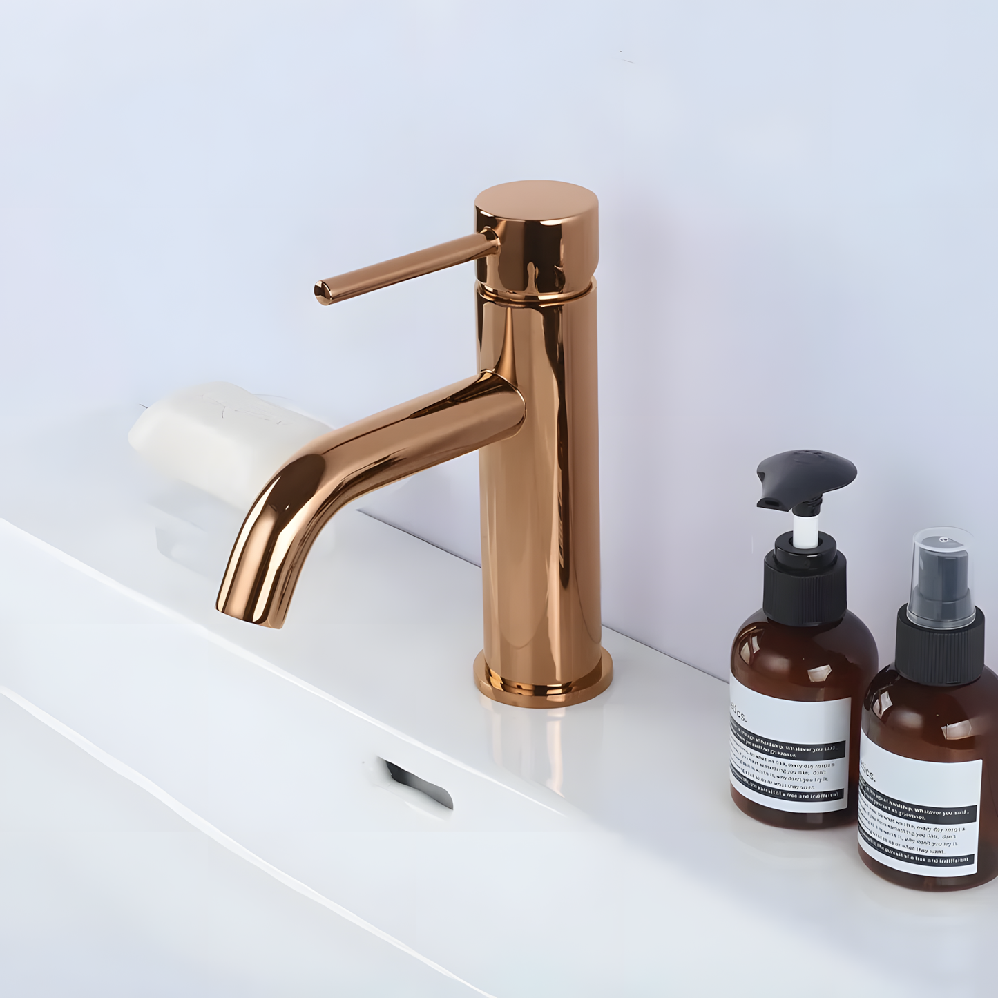 Waschbeckenarmatur Rea Lungo Copper low 2