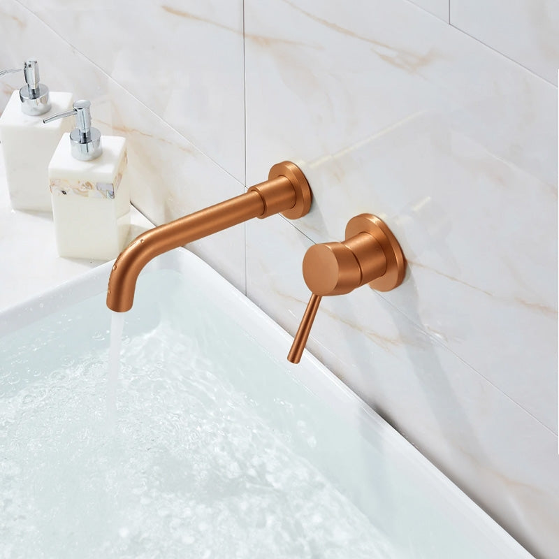 Unterputz Armatur Rea Lungo Long Copper Brush + IBOX 5