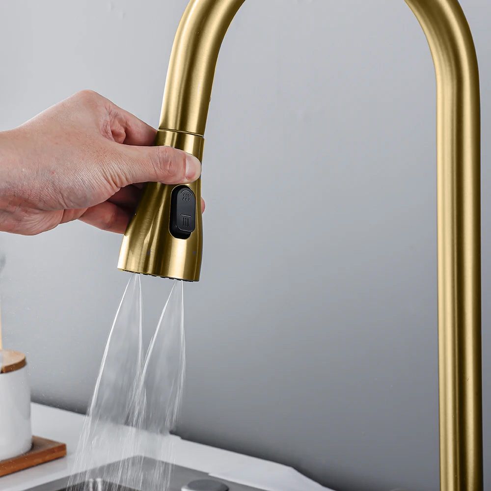 Küchearmatur REA CONOR BRUSH GOLD 4