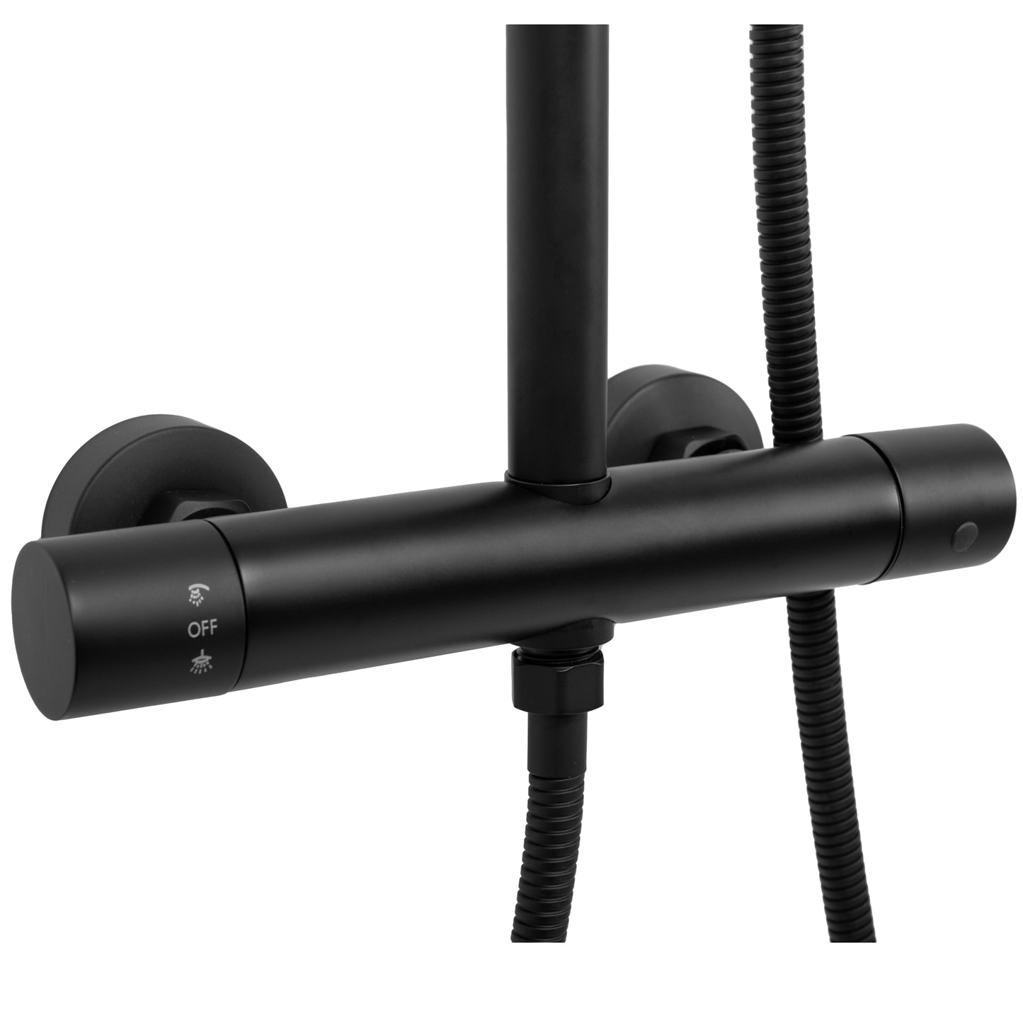 Duschgarnitur mit Thermostat REA VINCENT Black 2