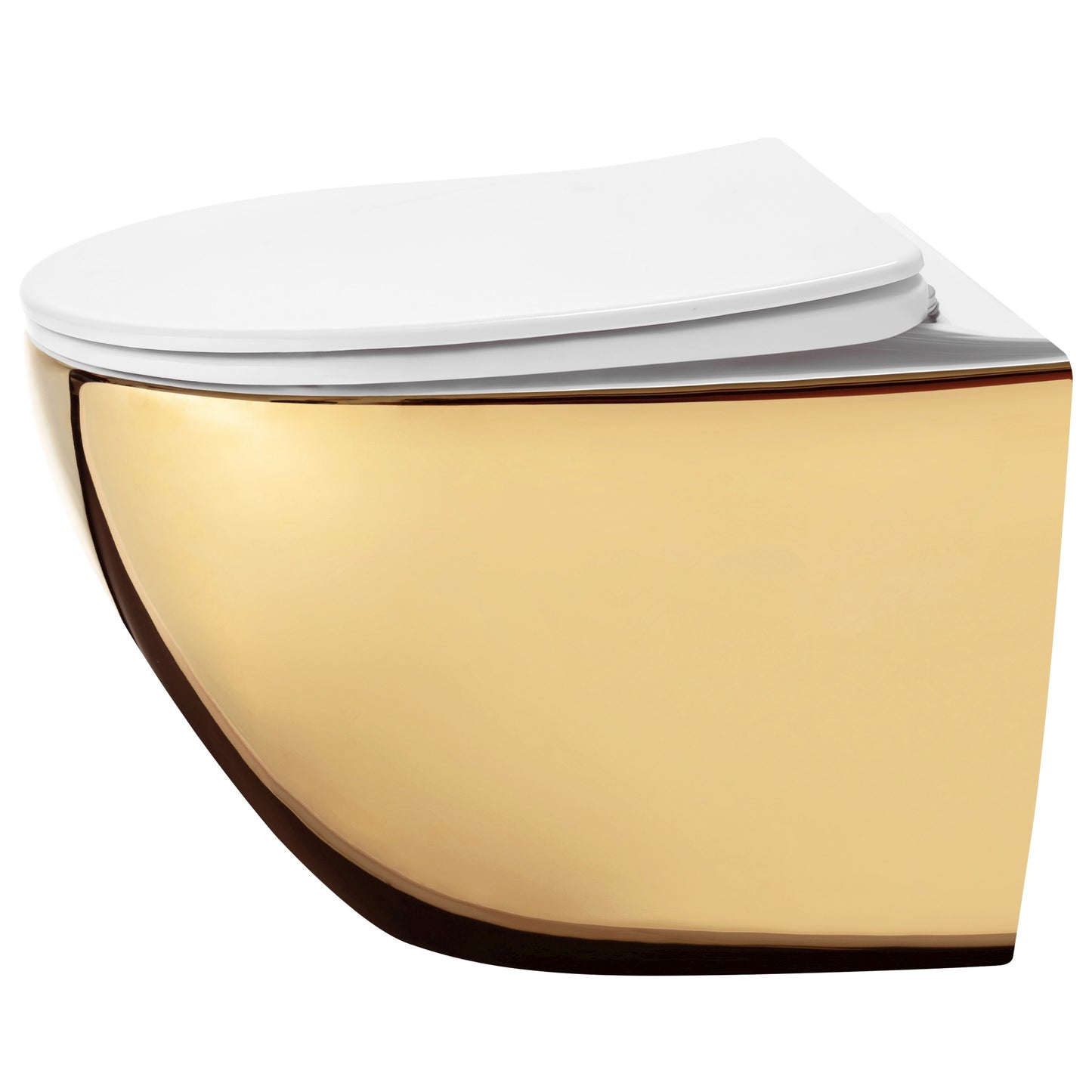 Wc Schüssel Randlos Rea Carlo Mini Tornado Nfq Gold White 7