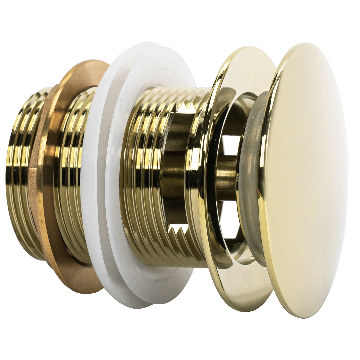 Wanne Stöpsel Klik-Klak Rea Gold 6cm 2