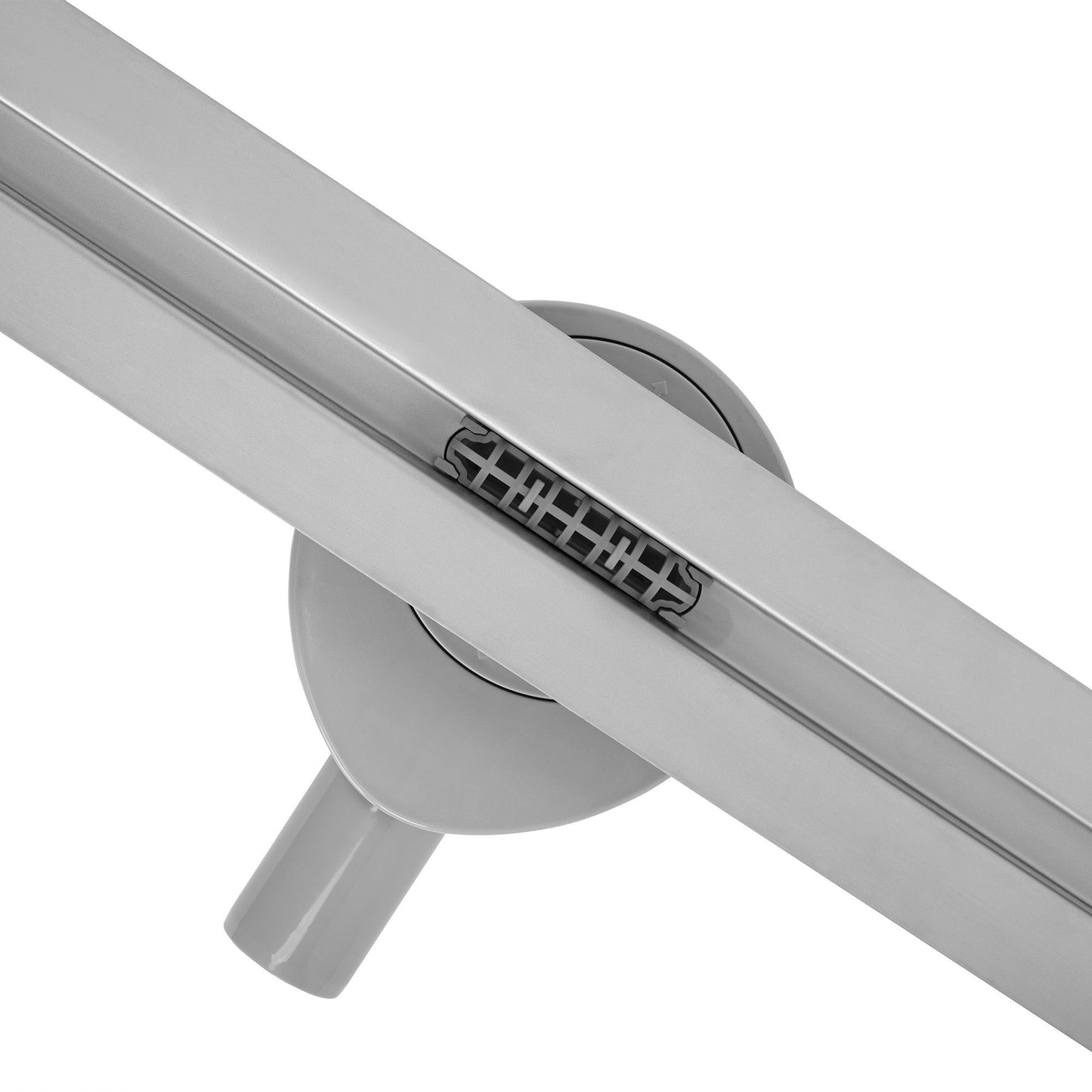 Duschrinne Rea Neo Ultra Slim Pro Nickel Brush INOX 80 10