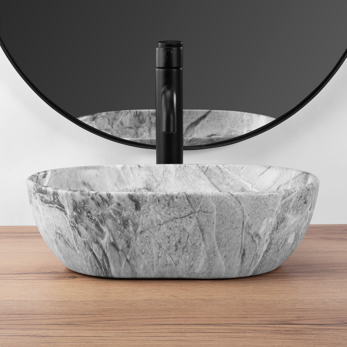 Aufsatzwaschbecken Rea AMELIA MINI STONE MATT 3