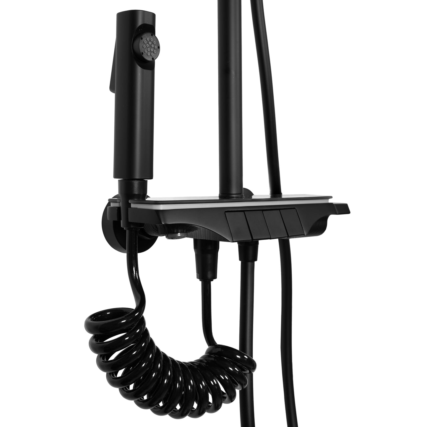 Duschgarnitur REA Savio Led Black 6