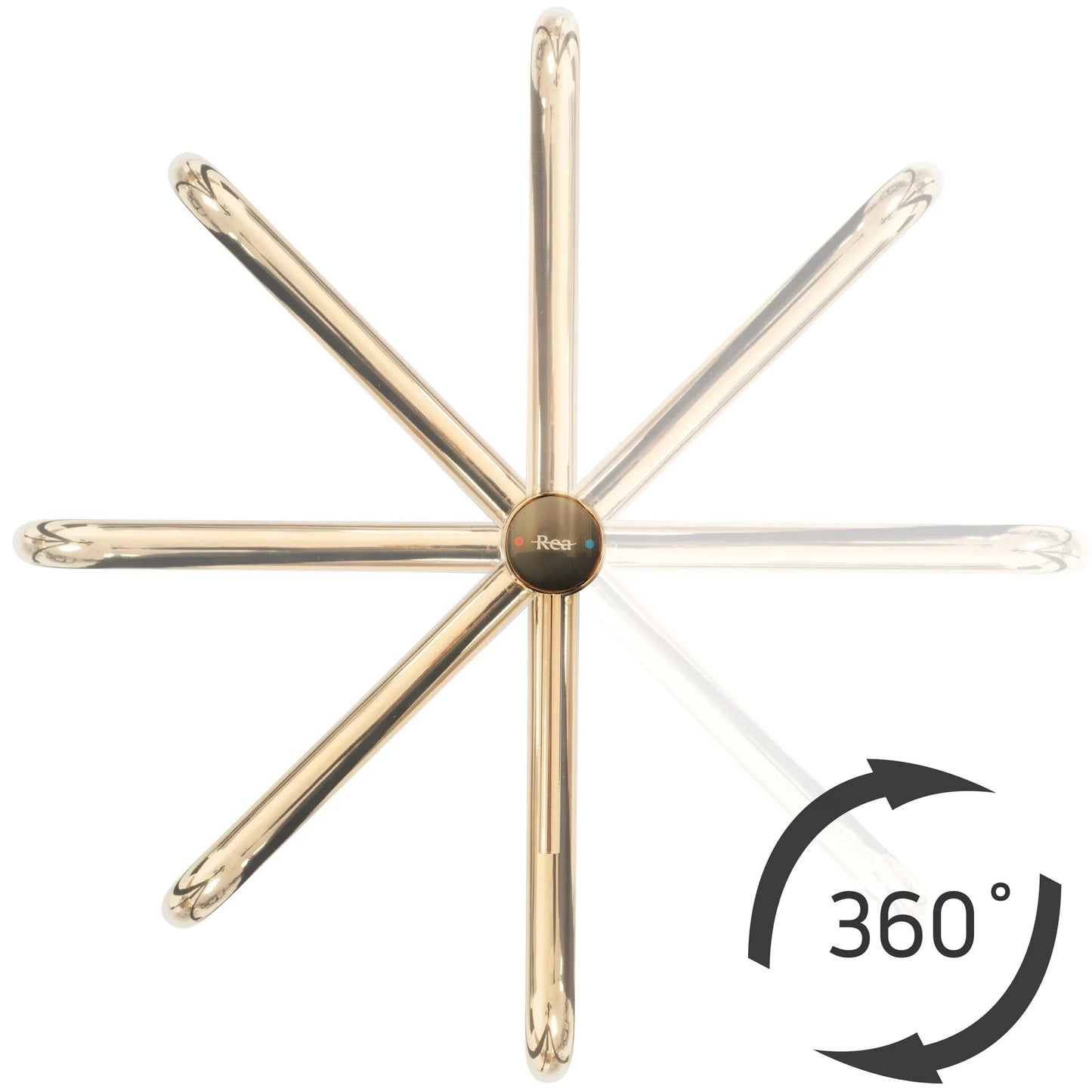Waschbeckenarmatur Rea Lugano Slim Brush Gold High 5