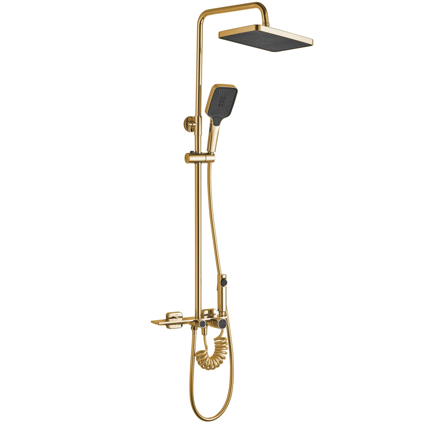 Duschgarnitur REA HELIX Gold 9