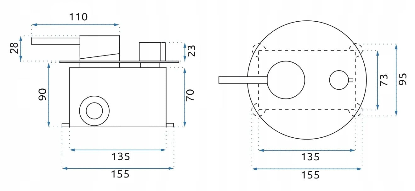 Unterputz Duschset REA Lungo chrom+BOX 11