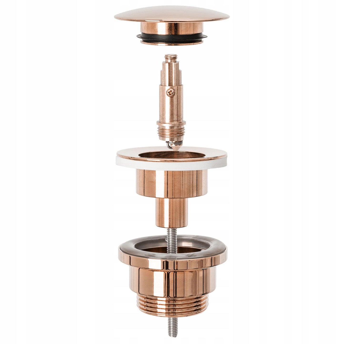 Waschbeckenstöpsel universal click-clack Rea Rose Gold 2