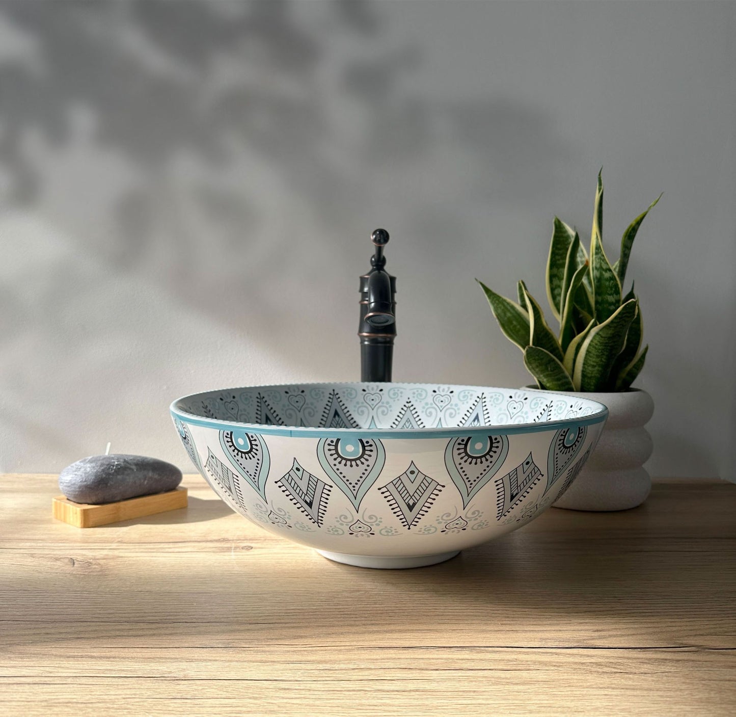 Aufsatzwaschbecken Rea Mandala 4