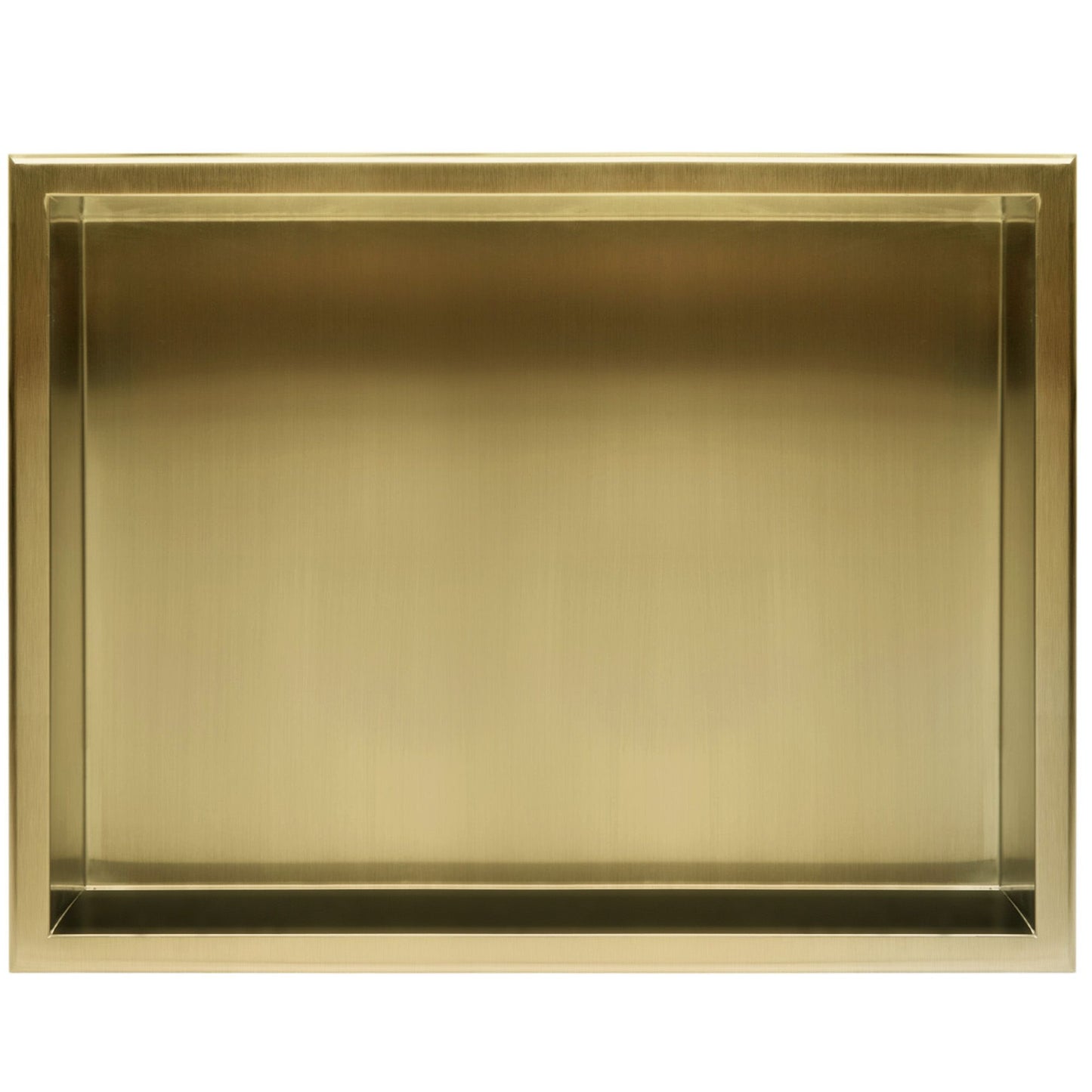 bathroom shelf 30x45 gold brush 5