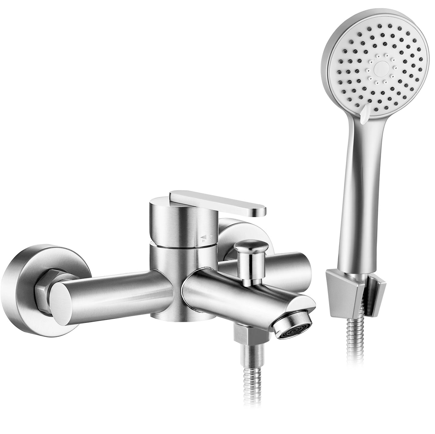 Wannenarmatur REA Ontario Brush Nickel 1