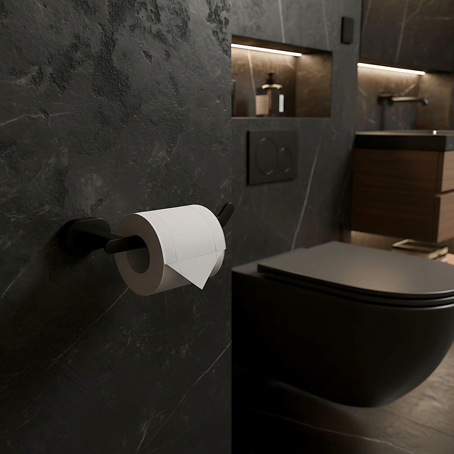 Halter Für Toilettenpapier 109 Til Black 7