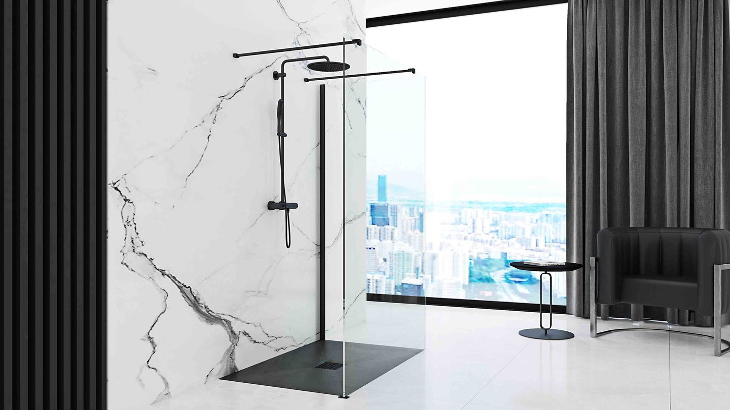 Stein Duschwanne Black Rock 80x120 5