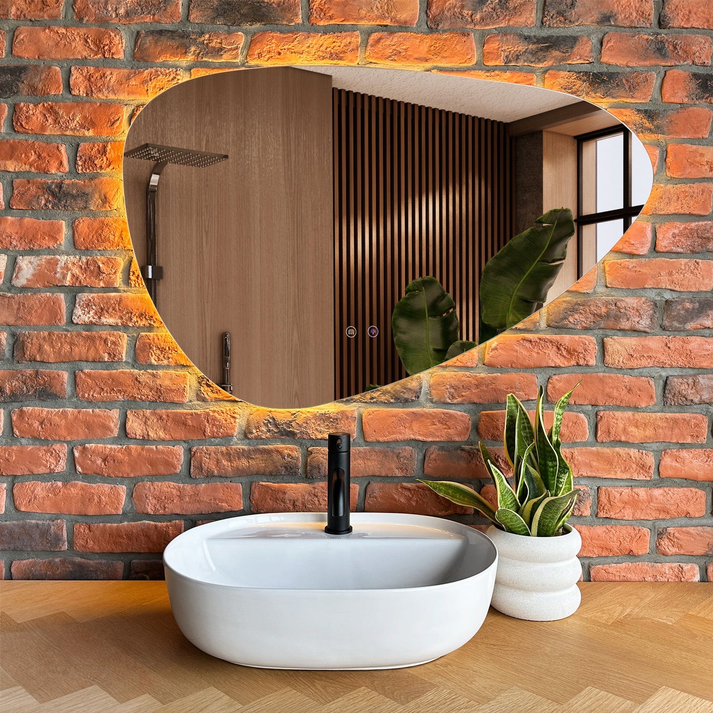 Aufsatzwaschbecken Rea Aura 51 3