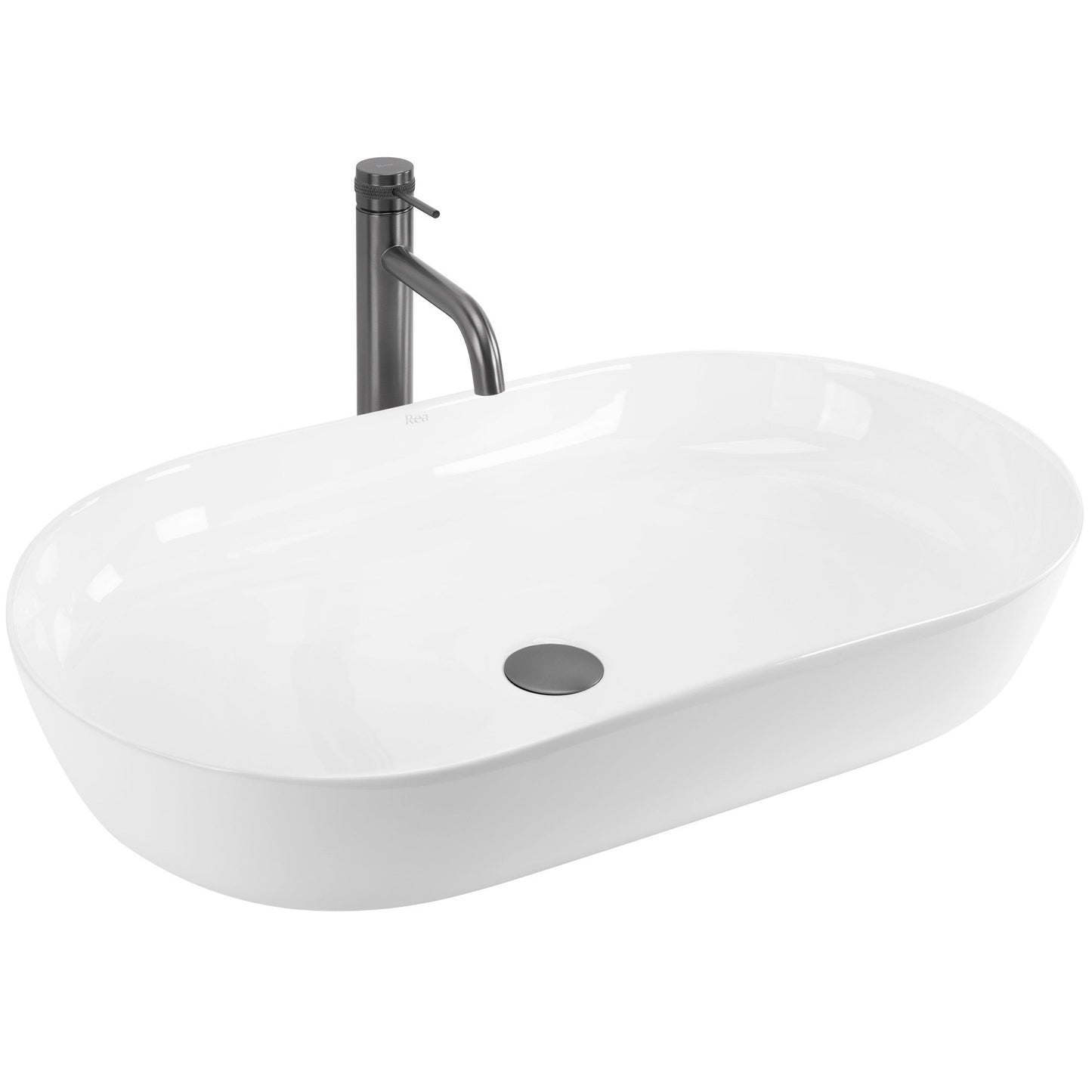 Aufsatzwaschbecken CLEO 71 white – REA 1