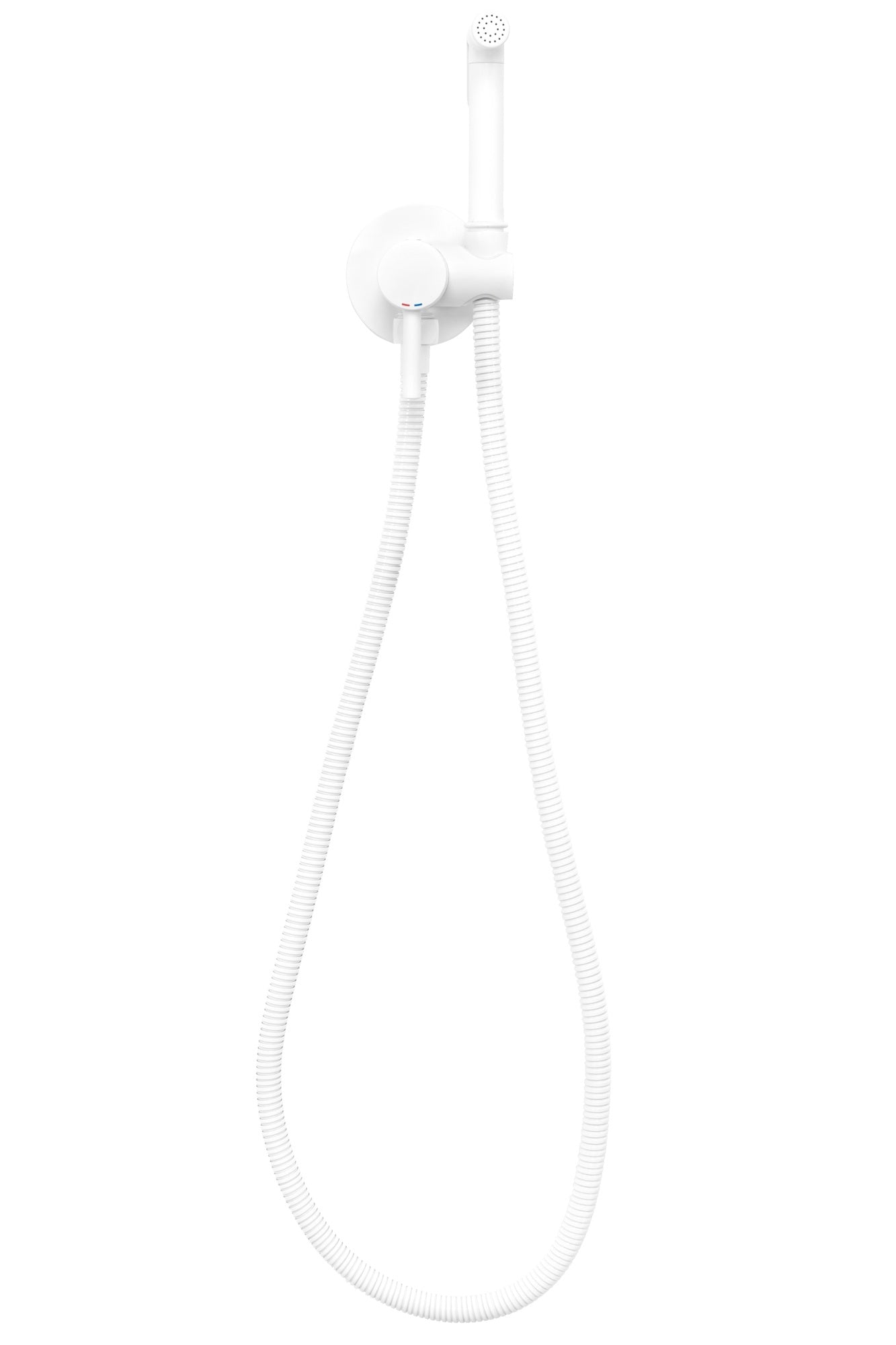 Bidetarmatur Lungo Loop White 4