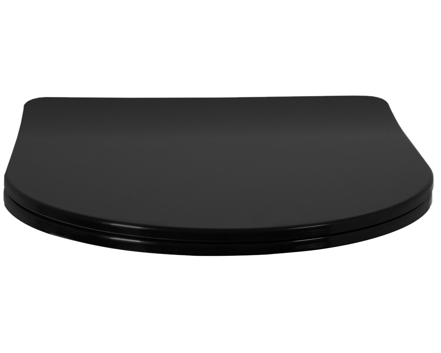 Langsam schließender WC Deckel CARLO FLAT UF BLACK MATT 3