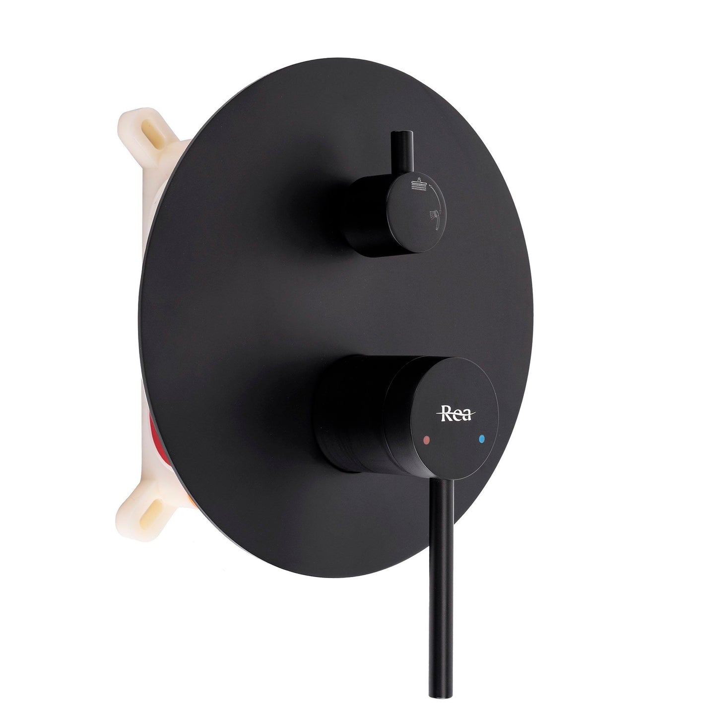 Unterputz Duschset Rea Foss Clif Black + Box 7