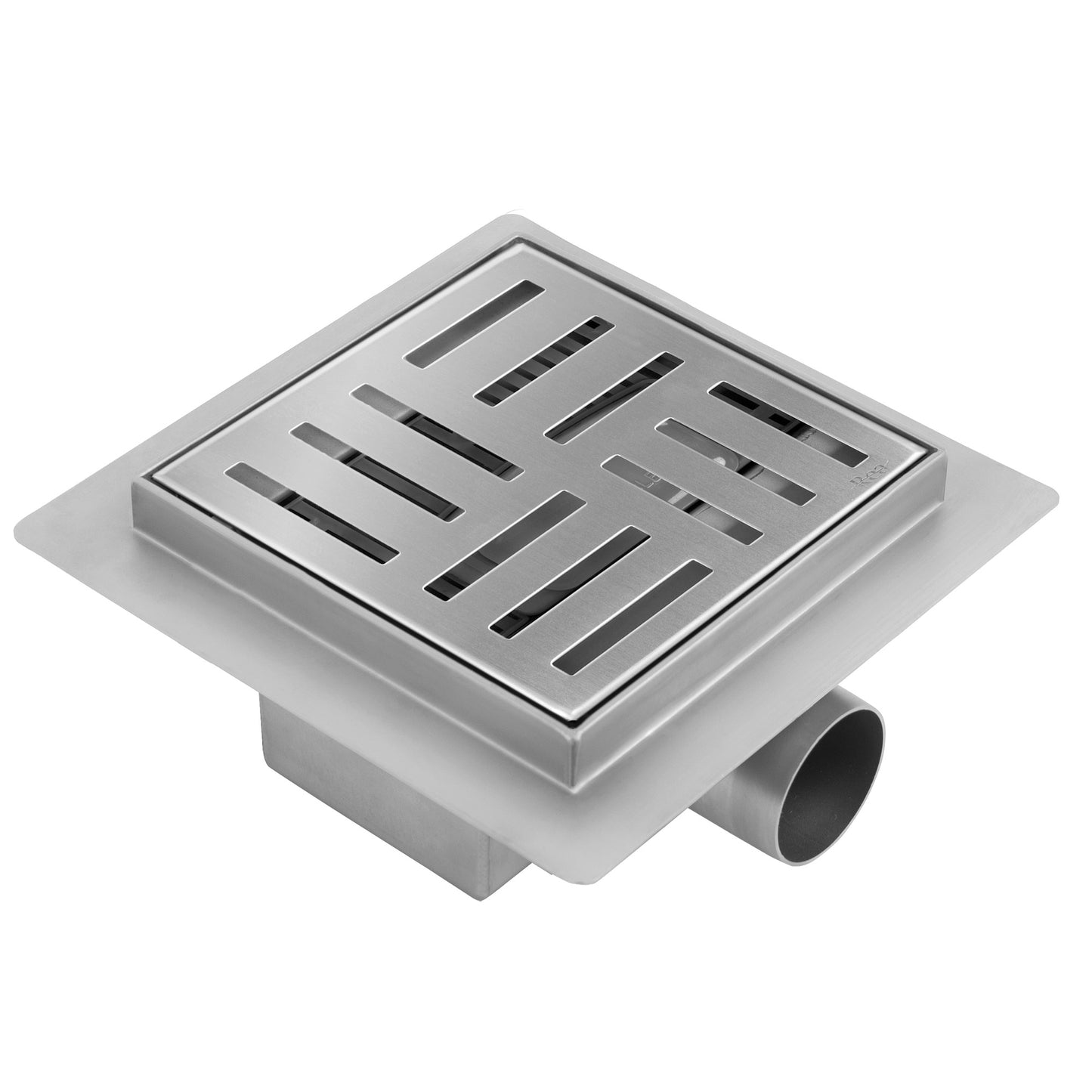 Duschrinne REA CROSS 150x150 Nickel Brush 3