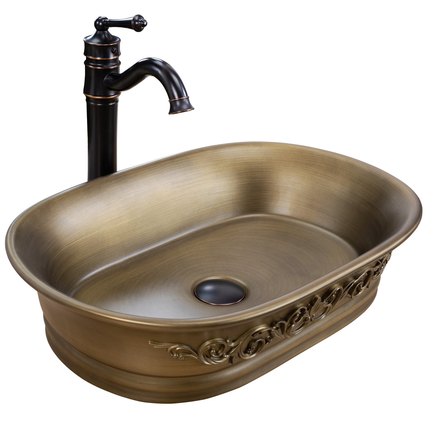 Aufsatzwaschbecken REA WILMA RUSTIC 1
