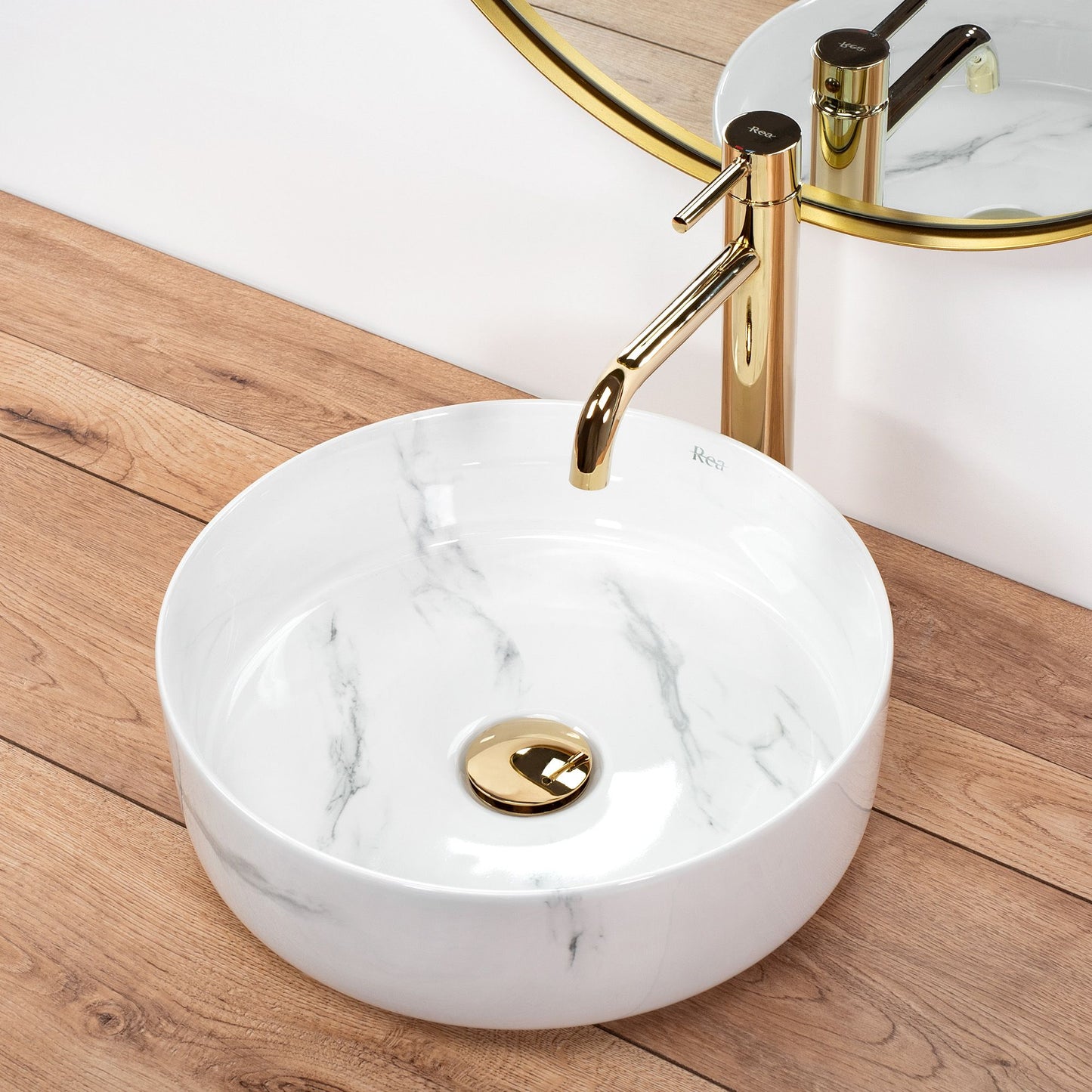 Aufsatzwaschbecken Rea Sami Nature Marble 4