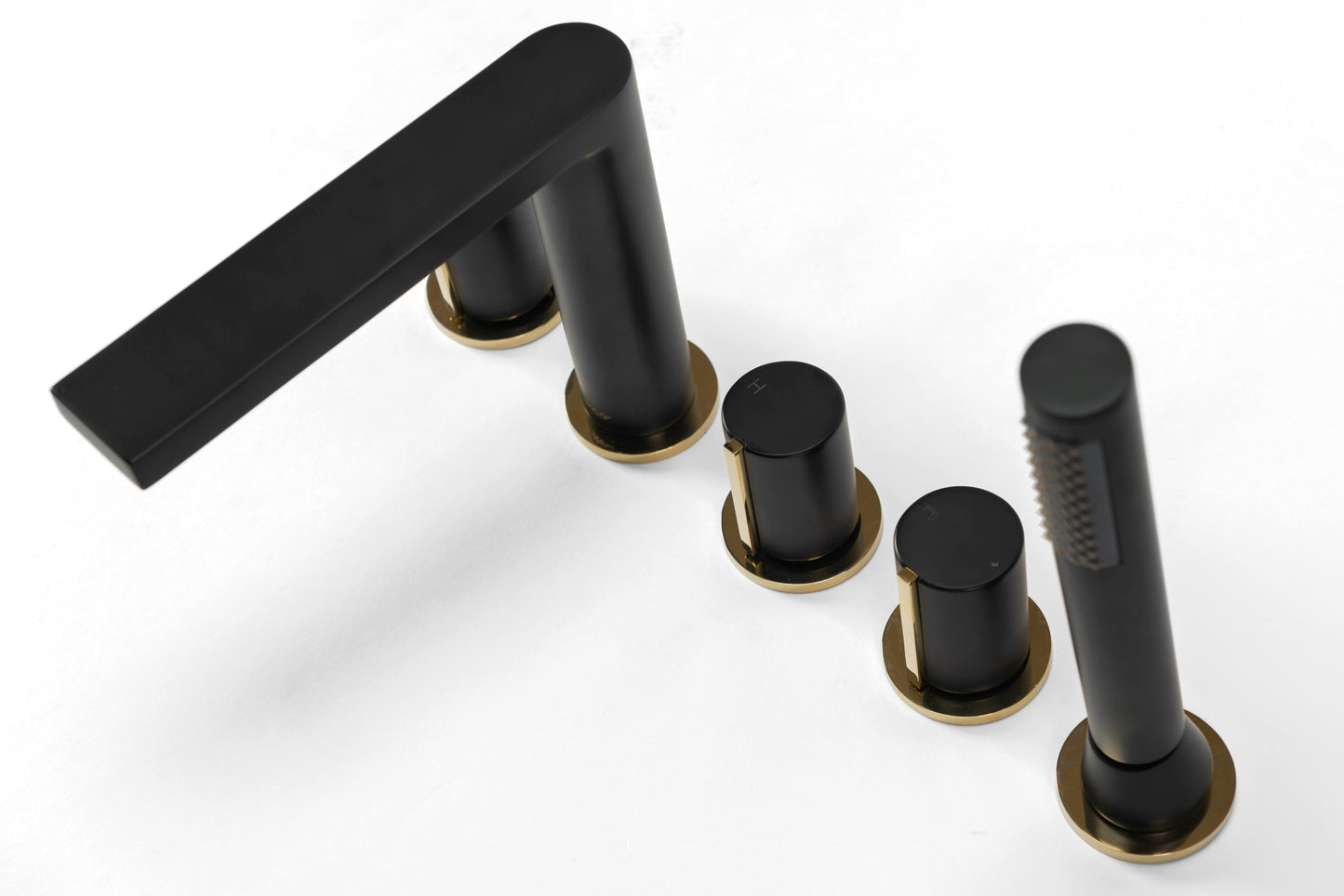 Wannenarmatur Rea ICON Black Matt 3