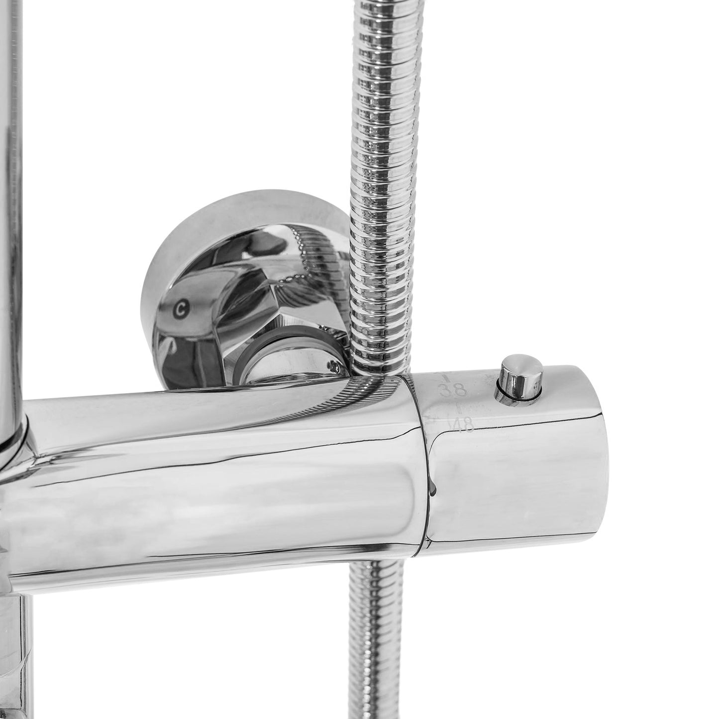 Thermostat Duschset Lungo Chrome 7