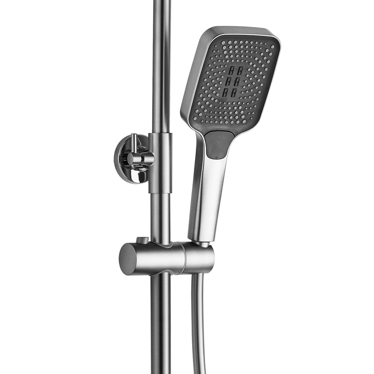 Duschgarnitur REA HELIX Nickel Brush INOX 7
