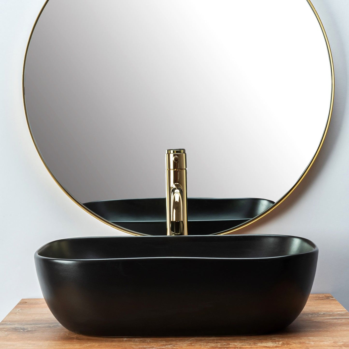 Aufsatzwaschbecken Rea Belinda Black Mat 4