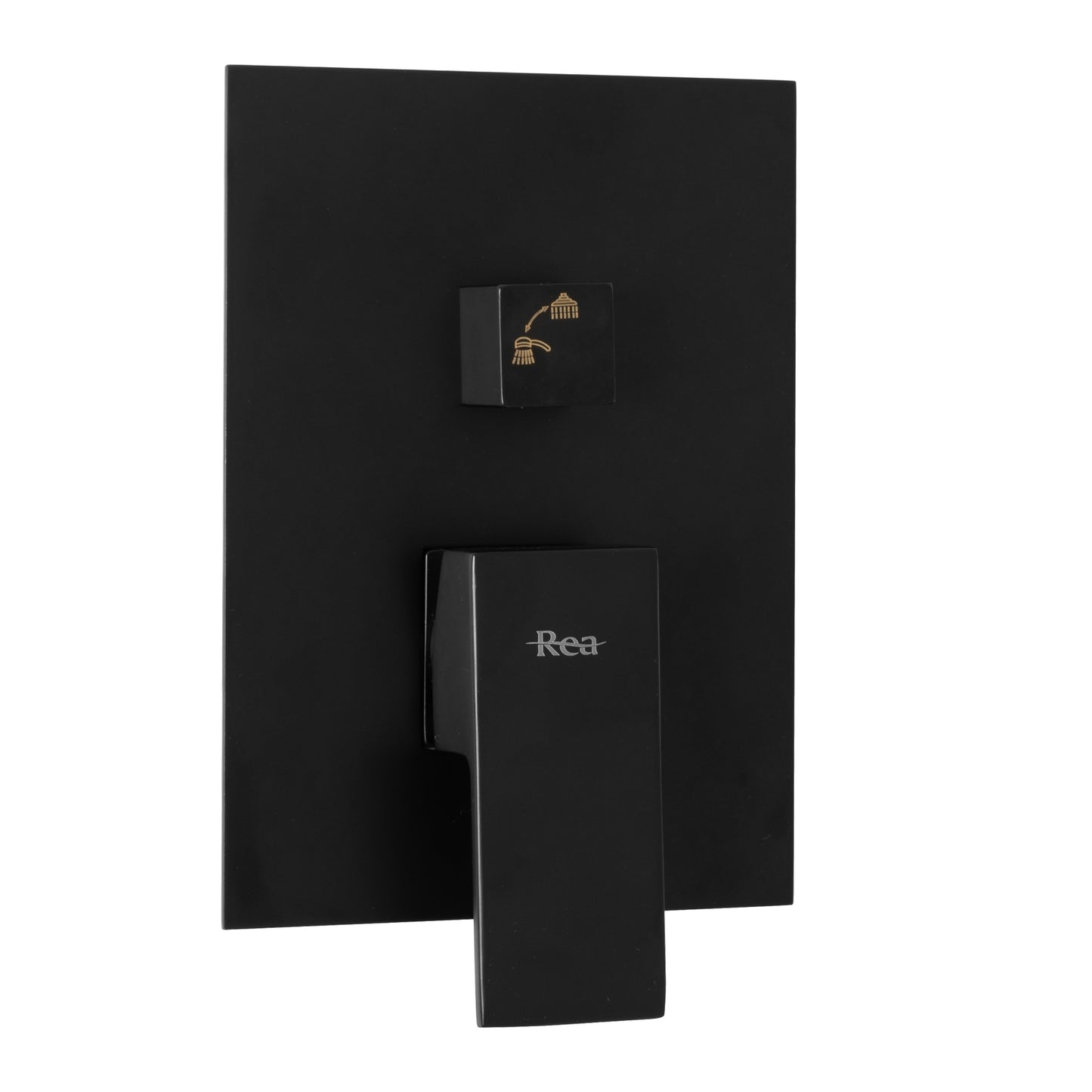Unterputz Duschgarnitur Rea Fenix Black + BOX 4