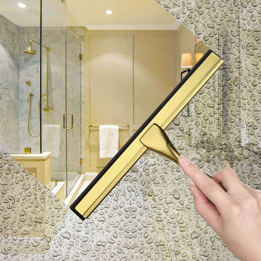 Dusch Abzieher Brush Gold 6