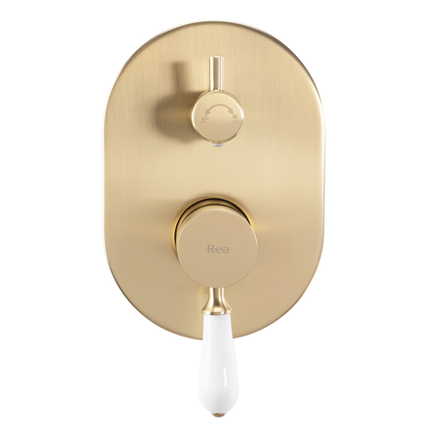 Unterputz Duschset Rea Serra Brush Gold + BOX 4