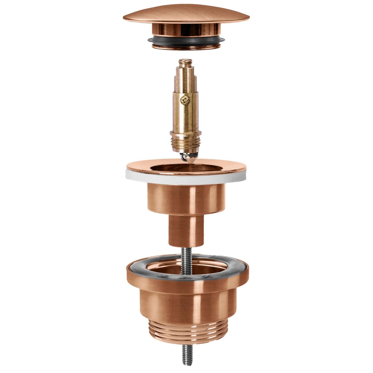 Waschbecken-Siphon Klik-Klak Universal REA COPPER MAT 7