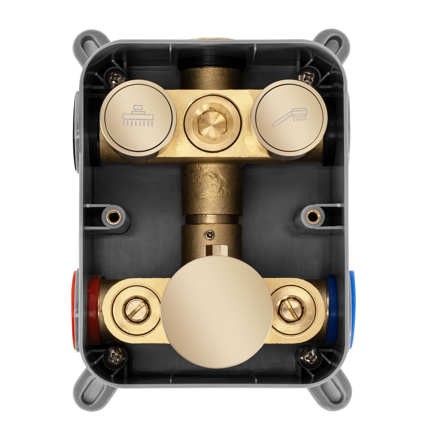 Unterputz Duschgarnitur Rea LUNGO GOLD BOX 4