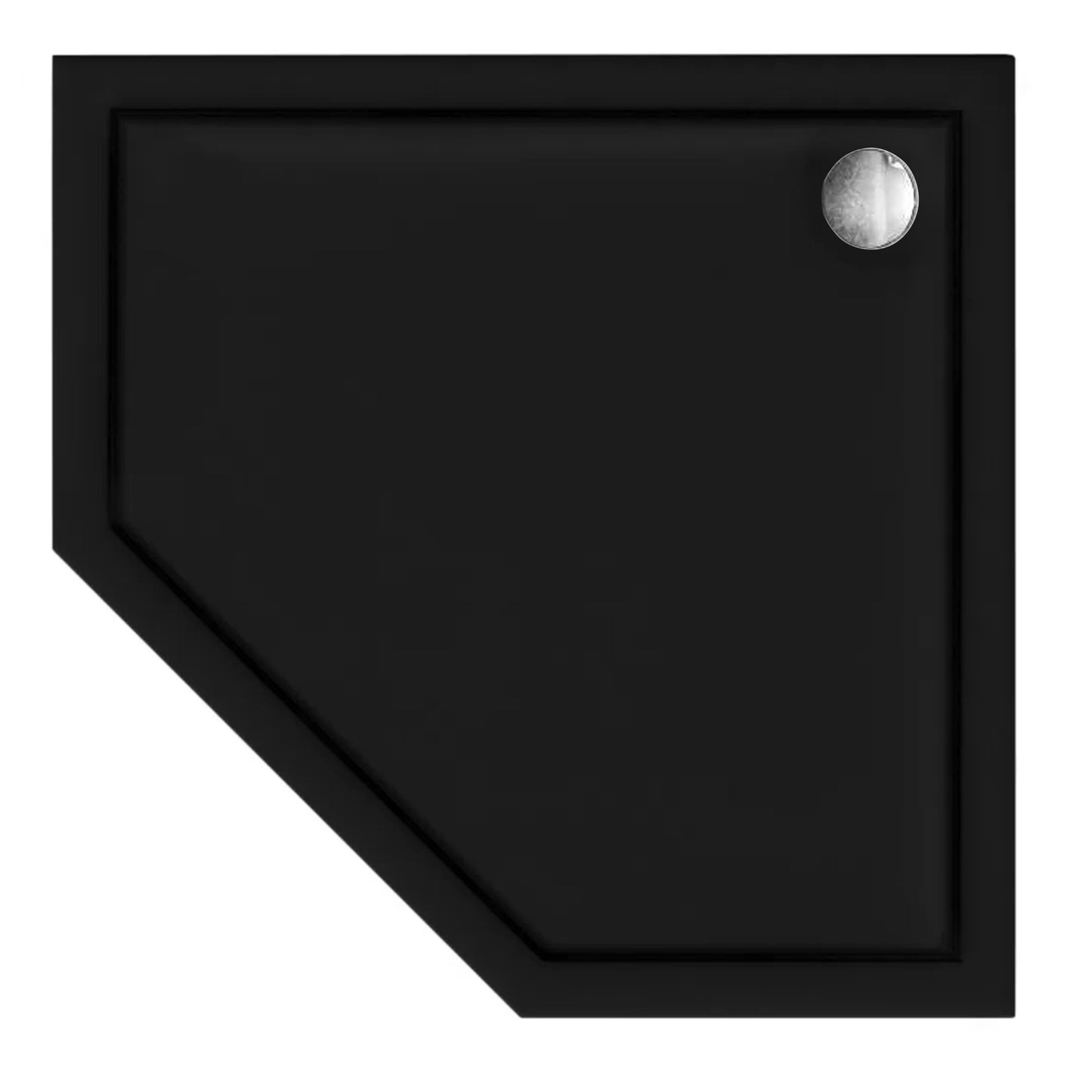 Duschwanne Diamond Black 90x90 3