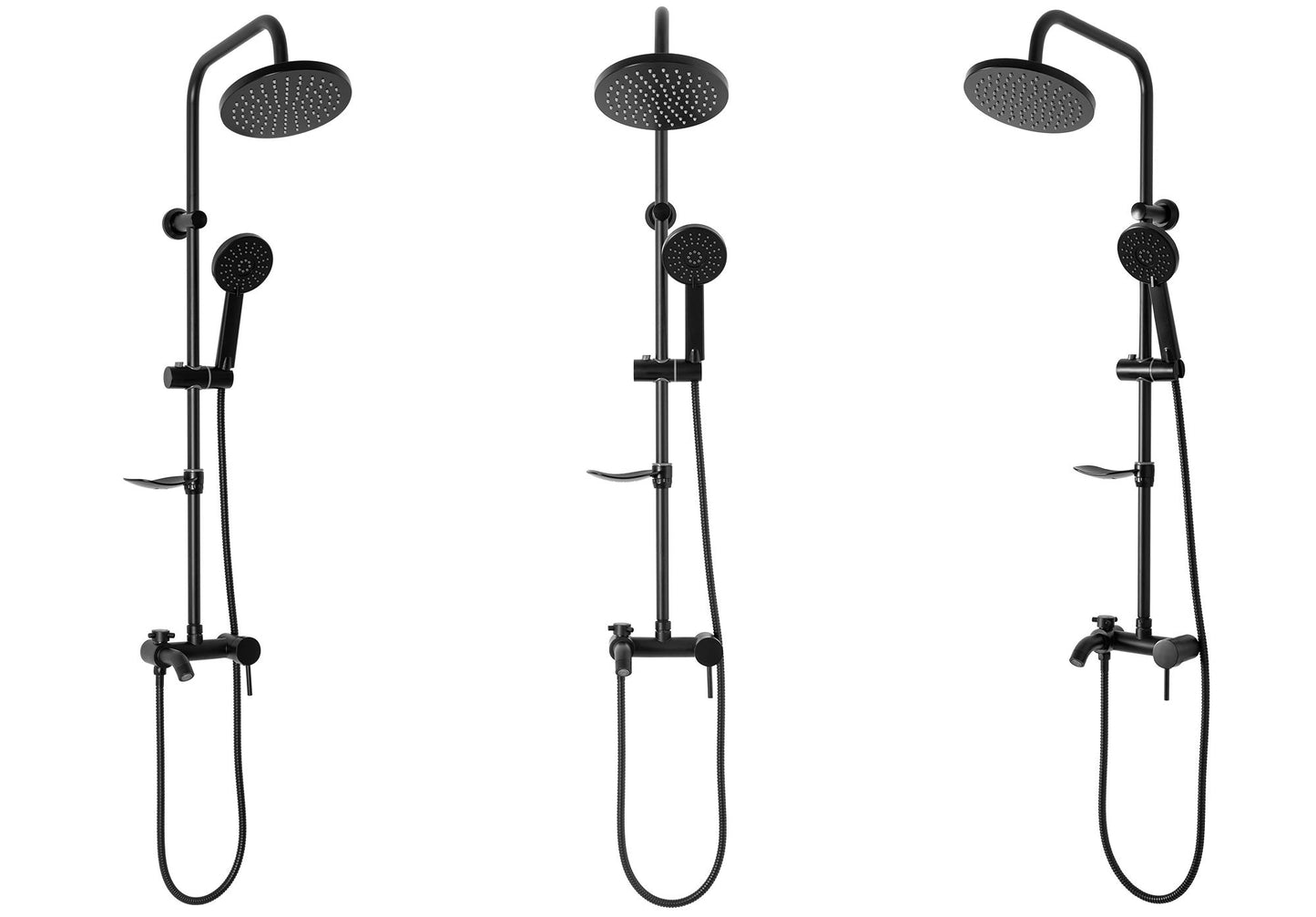 Duschset LUIS black 2