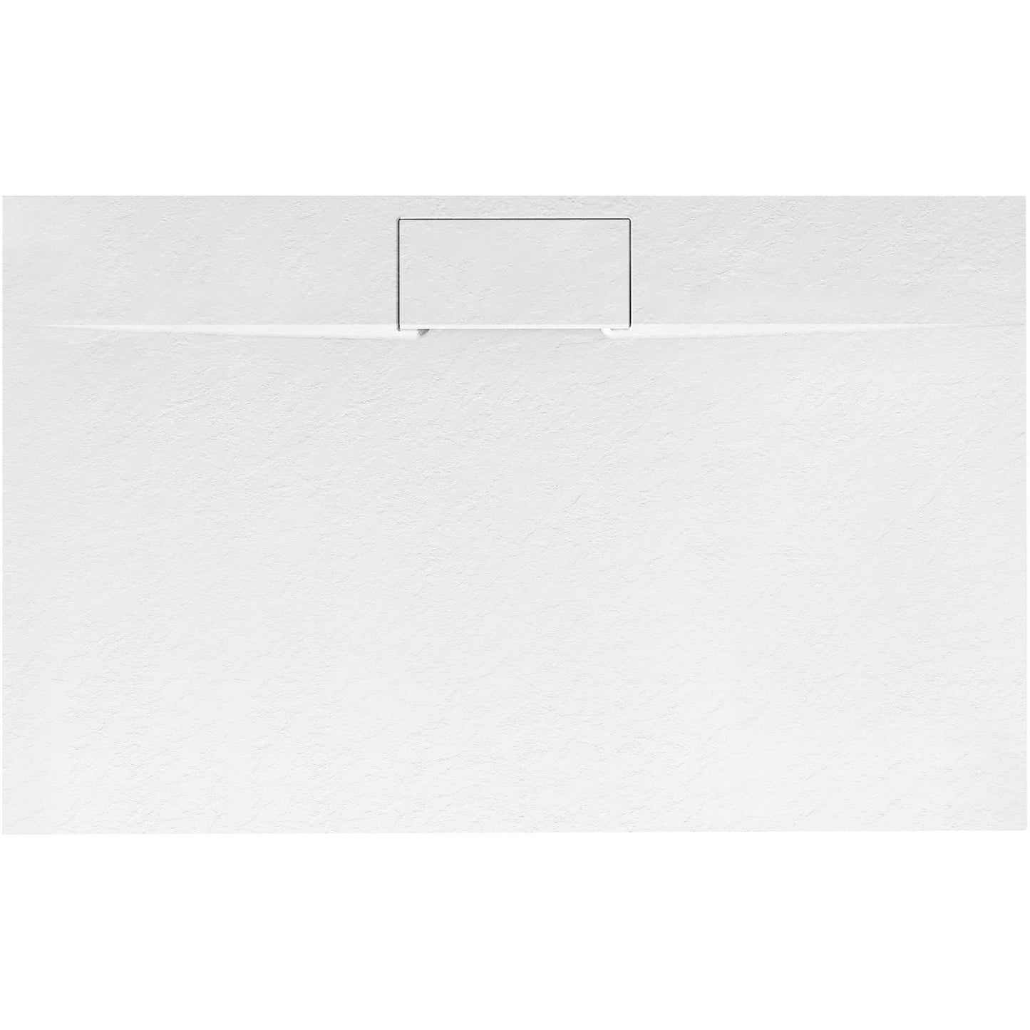 Duschtasse Bazalt Long White 80x100 10